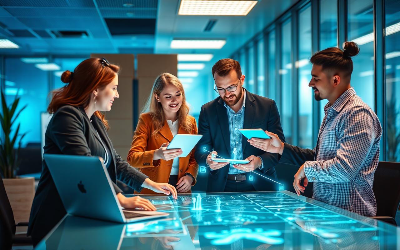 Parcelio team collaborating over a live delivery map